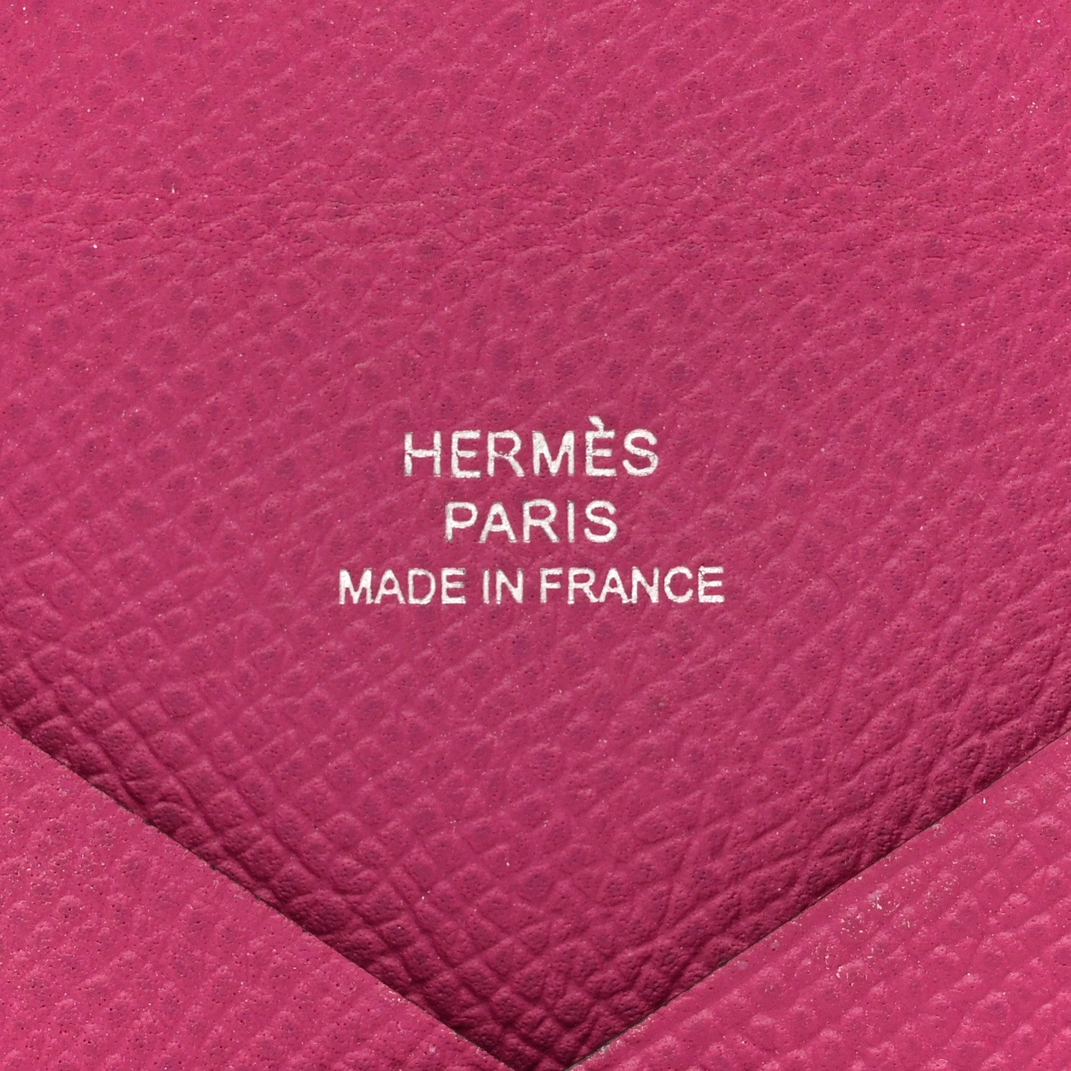 Hermes Epsom Calvi Card Case Tosca 6 of 7