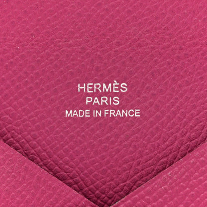Hermes Epsom Calvi Card Case Tosca 6 of 7