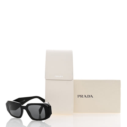 Prada Acetate Symbole Sunglasses SPR 17W Black 8 of 8