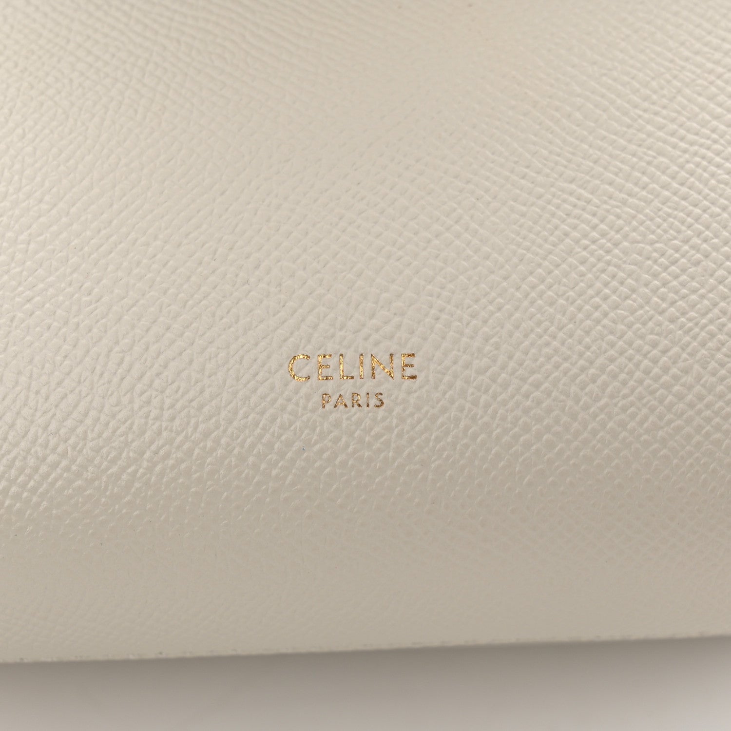 Celine Grained Calfskin Nano Belt Bag Chalk 6 of 11