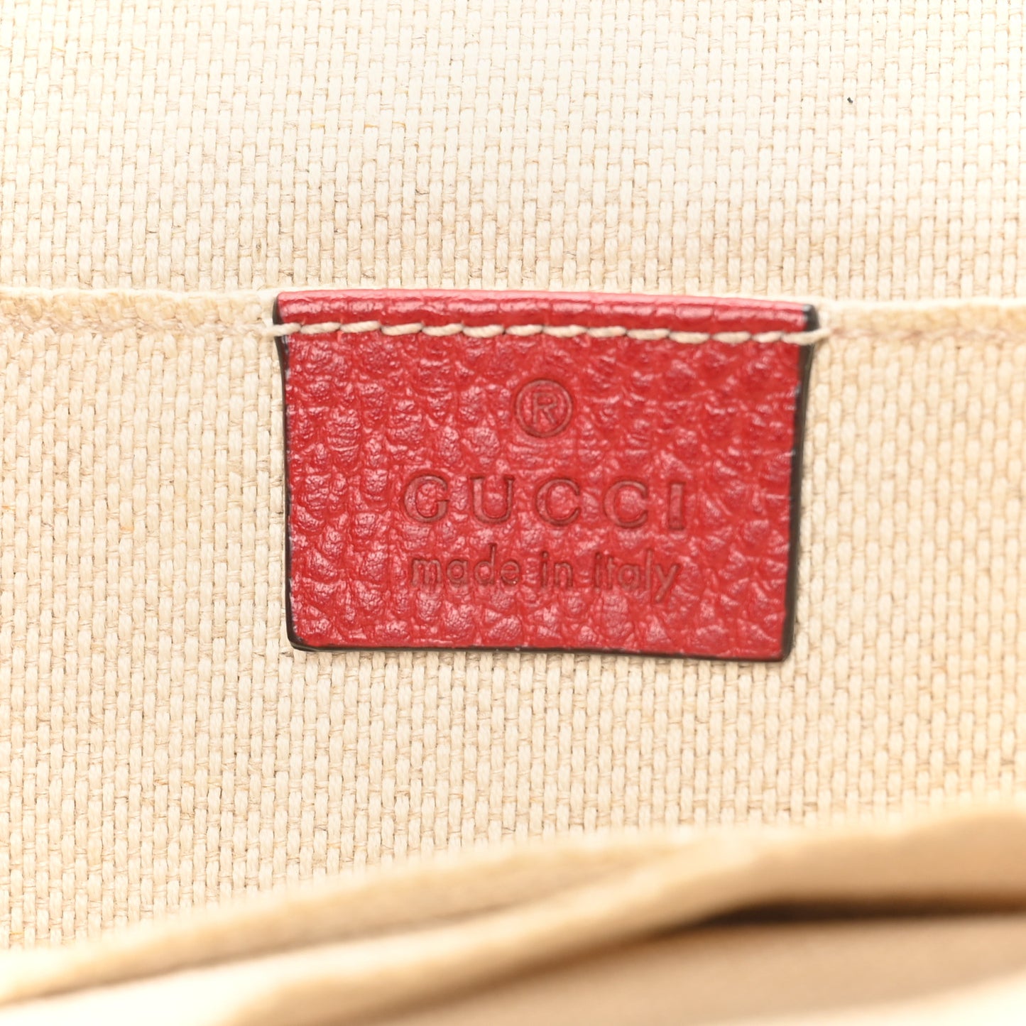 Pebbled Calfskin Soho Chain Backpack Hibiscus Red