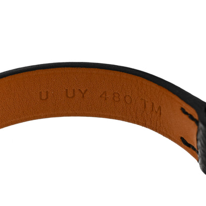 Hermes Epsom Tonight Bracelet T4 Black 5 of 7