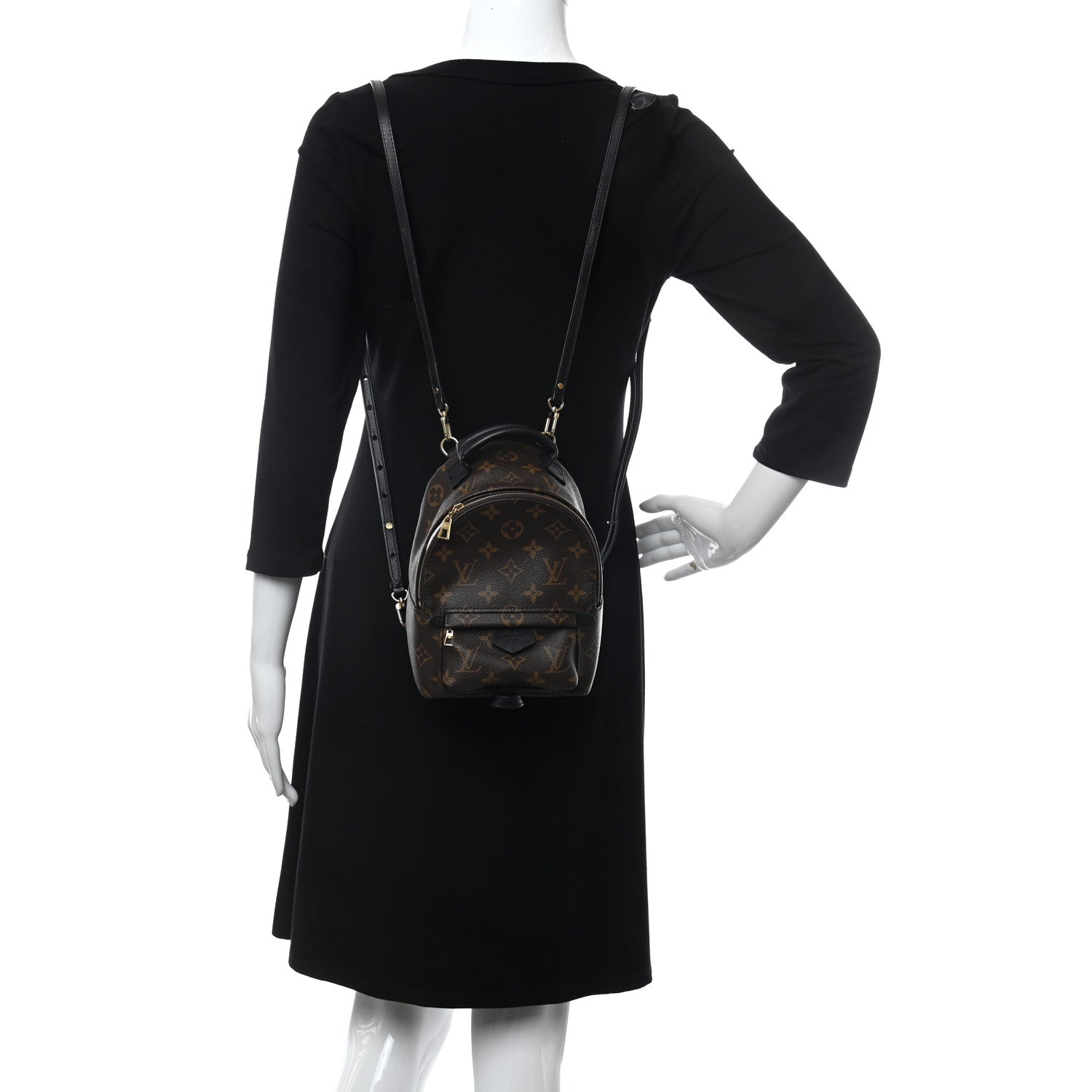 Louis Vuitton Monogram Palm Springs Backpack Mini 2 of 10