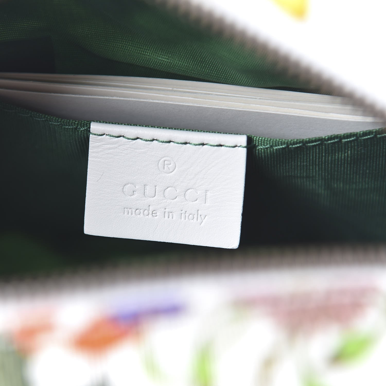Gucci Canvas Flora Floral Trapuntata Small Zumi Dome Shoulder Bag White 15 of 21