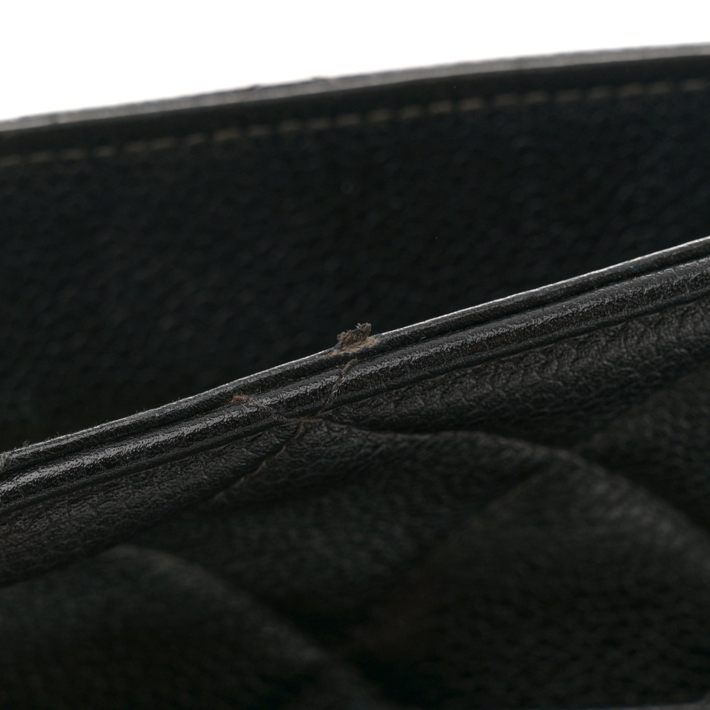 Caviar Quilted Medallion Tote Black