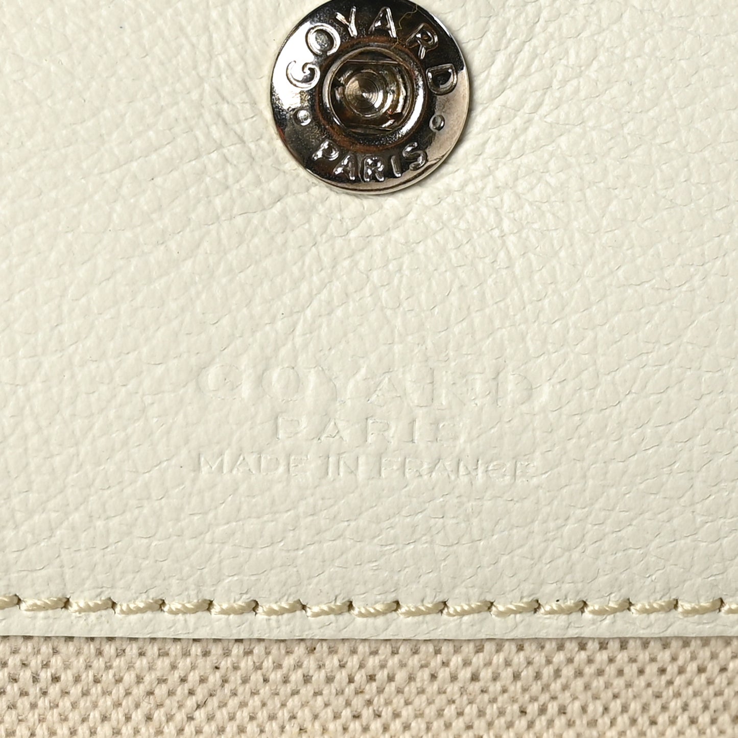 Goyardine Saint Louis PM White