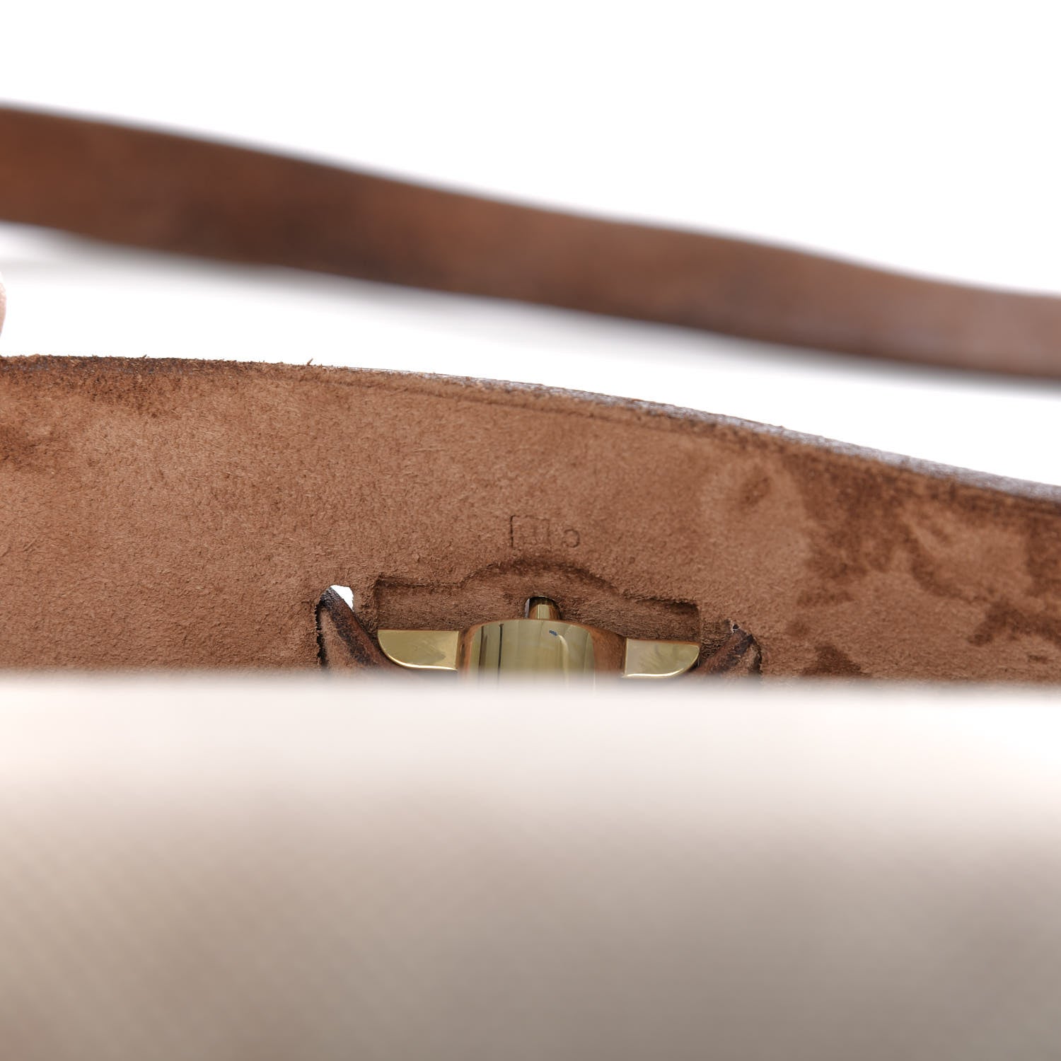 Hermes Toile Vache Calfskin Herbag 30 PM Natural 7 of 19