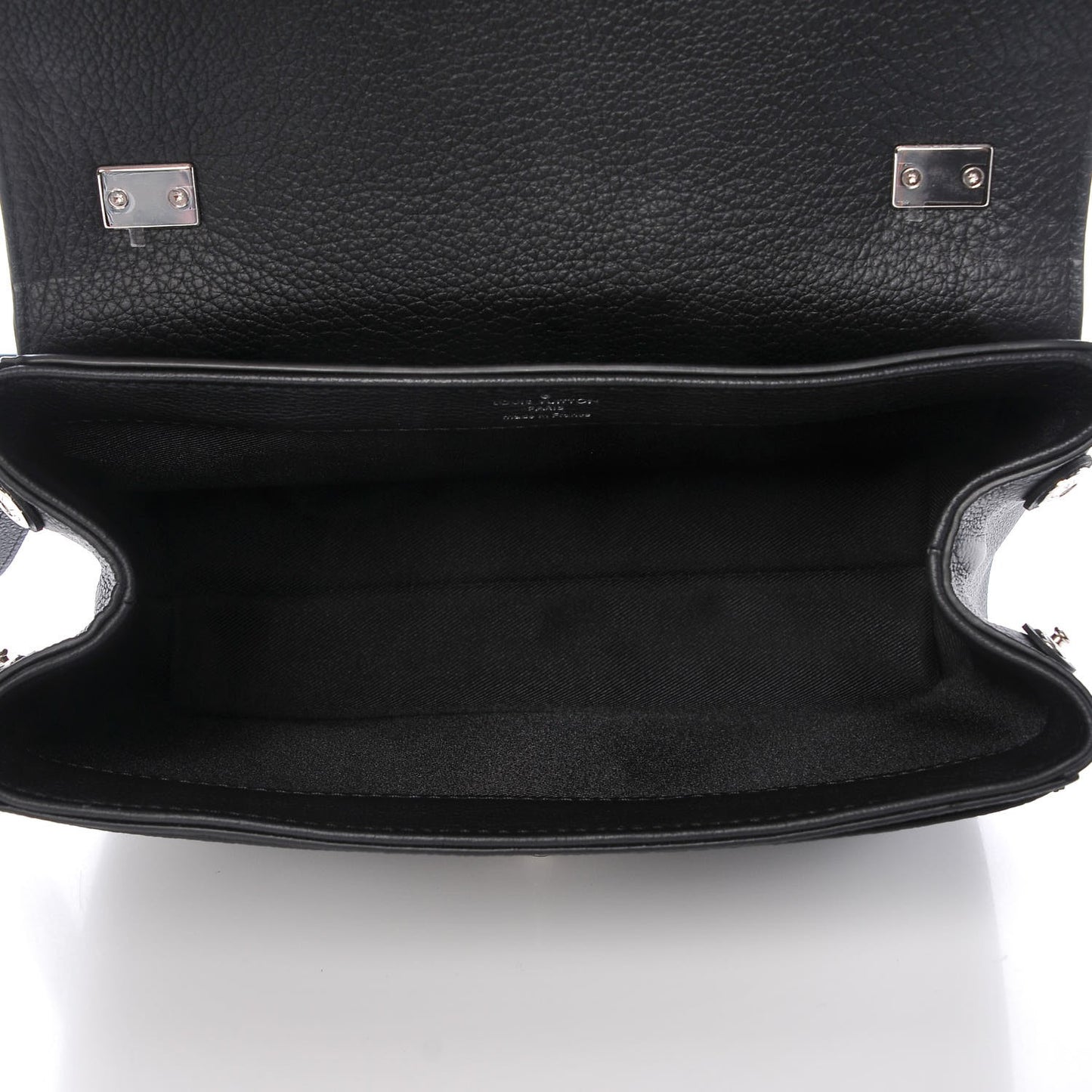 Calfskin Lockme II Chain Bag BB Black