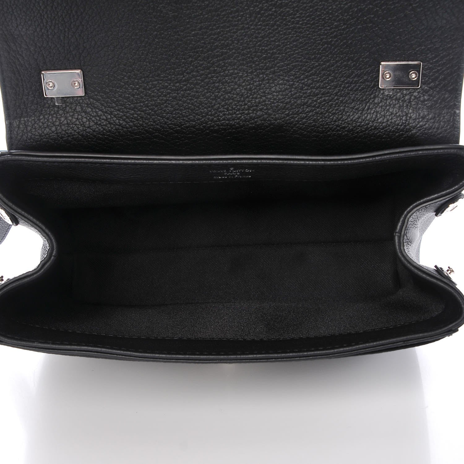 Louis Vuitton Calfskin Lockme II Chain Bag BB Black 5 of 6