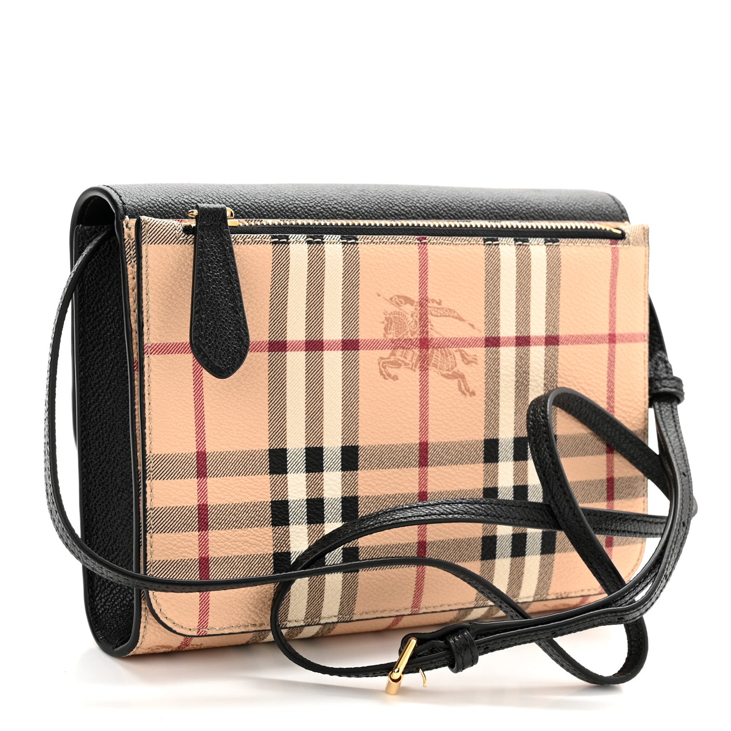 Haymarket Check Small Loxley Crossbody Black