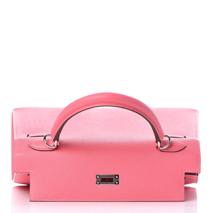 Hermes Epsom Kelly Sellier 25 Rose Lipstick 16 of 34