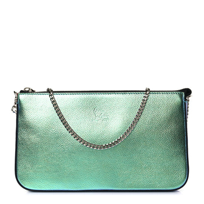 Christian Louboutin Iridescent Calfskin Loubila Chain Clutch Multicolor 1 of 8