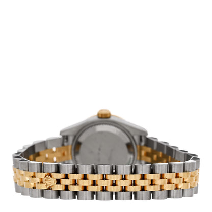 Rolex Stainless Steel 18K Yellow Gold Diamond 26mm Oyster Perpetual Datejust Watch Champagne 179383 3 of 5