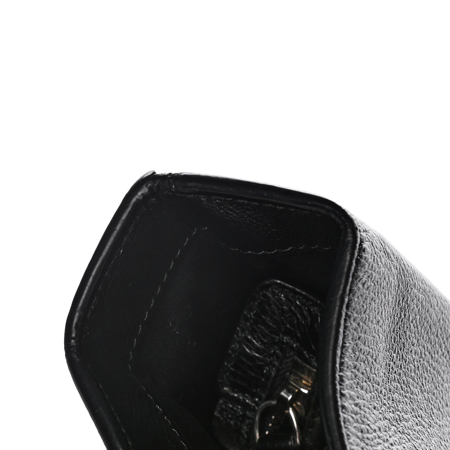 Balenciaga Calfskin Logo Small Shopping Black 10 of 14