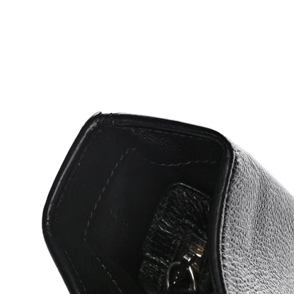 Balenciaga Calfskin Logo Small Shopping Black 10 of 14