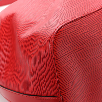 Louis Vuitton Epi Petit Noe Castillan Red 9 of 13