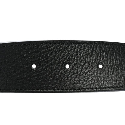Gucci Calfskin 1973 Reversible Belt 115 46 Black Brown 3 of 5