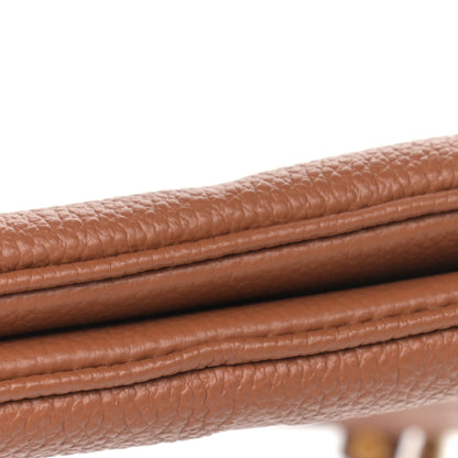 Louis Vuitton Empreinte Monogram Giant Double Zip Pochette Caramel 10 of 10