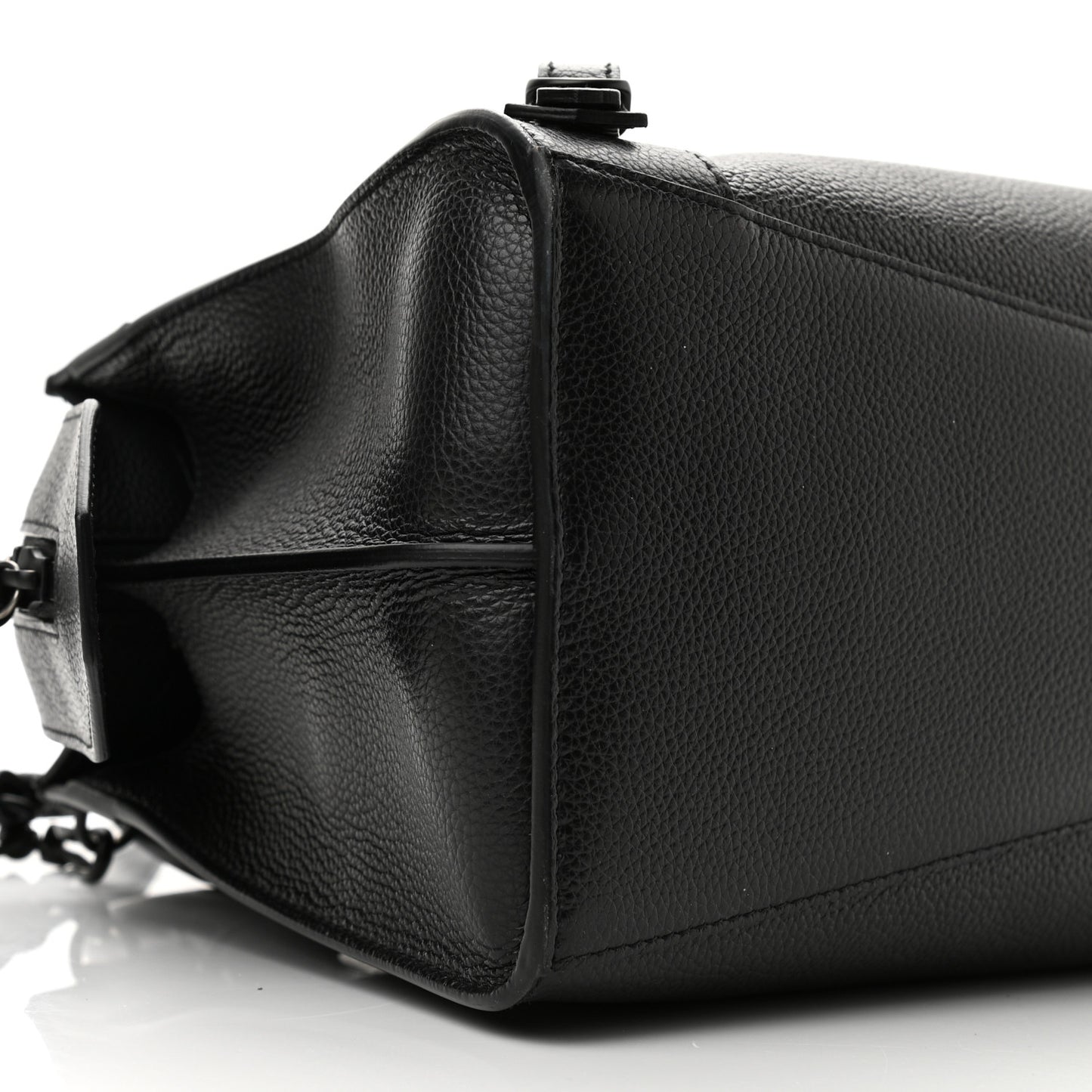 Grained Calfskin Neo Classic Black Hardware S City Black