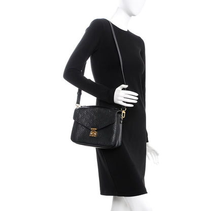 Louis Vuitton Empreinte Pochette Metis Black 2 of 8