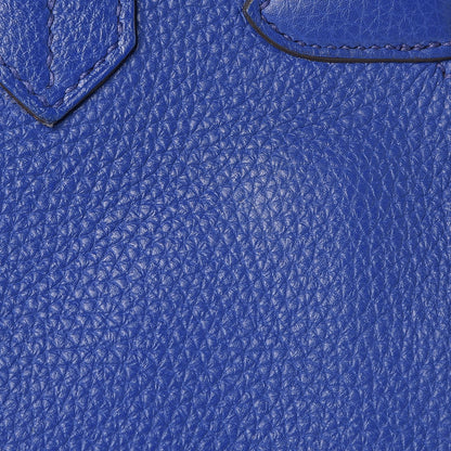 Hermes Togo Birkin 30 Bleu Electrique 68 of 87