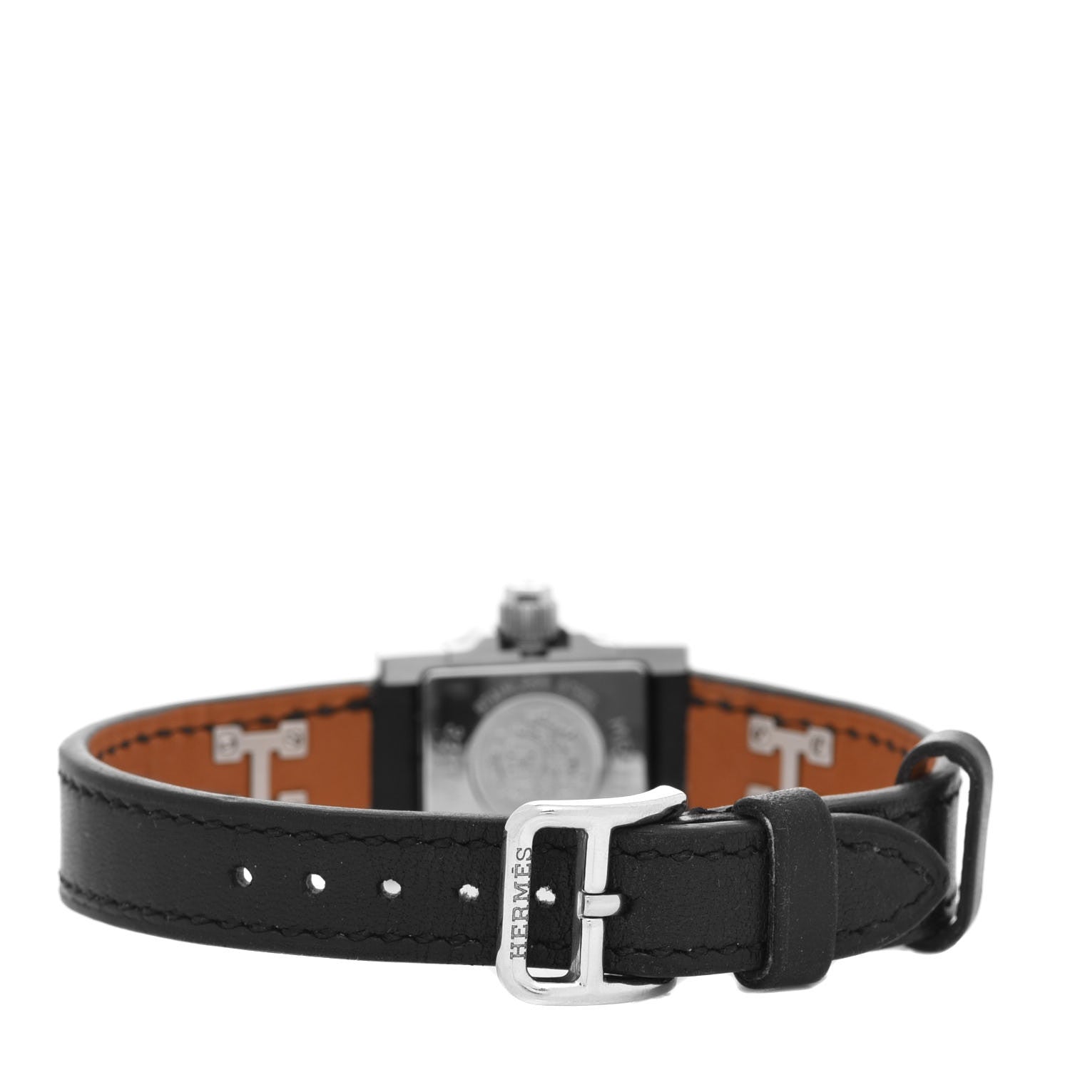 Hermes Stainless Steel Epsom 23mm Medor Quartz Watch Noir 4 of 6