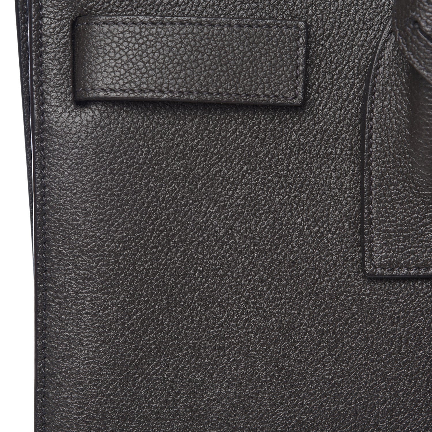 Saint Laurent Grained Calfskin Small Sac De Jour Black 12 of 14