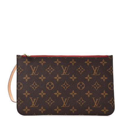Louis Vuitton Monogram Neverfull MM GM Pochette Cherry 1 of 7