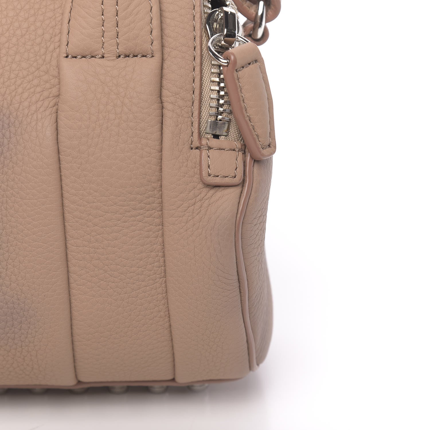 Alexander Wang Pebbled Calfskin Mini Rockie Truffle Silver Hardware 16 of 18