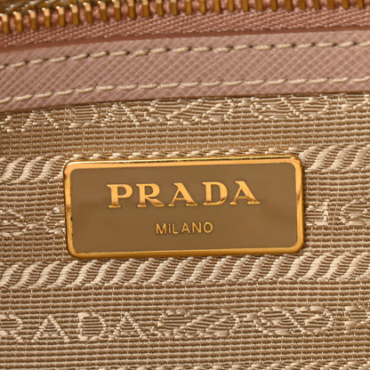Prada Saffiano Small Galleria Double Zip Tote Cammeo 6 of 10