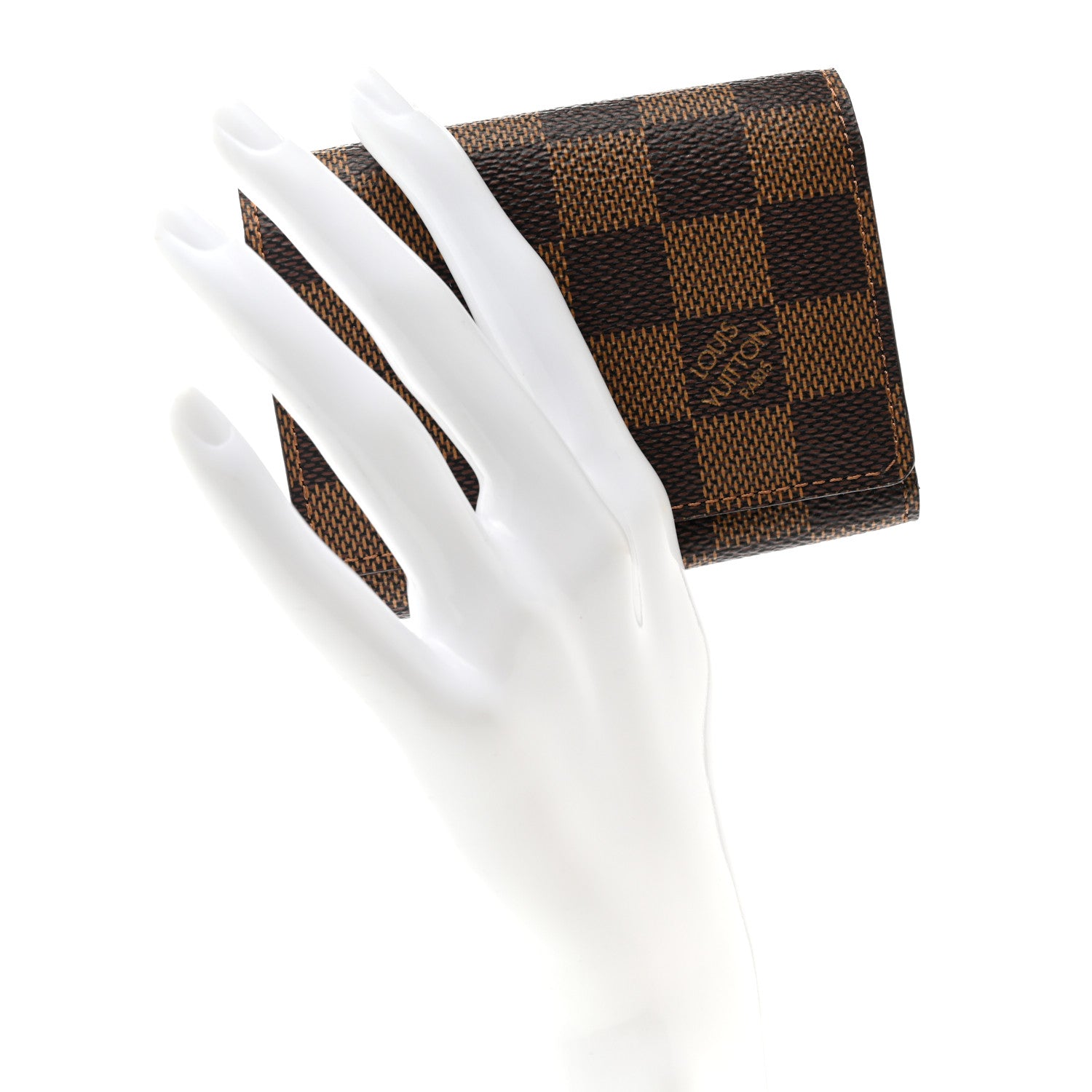 Louis Vuitton Damier Ebene Business Card Holder 2 of 8