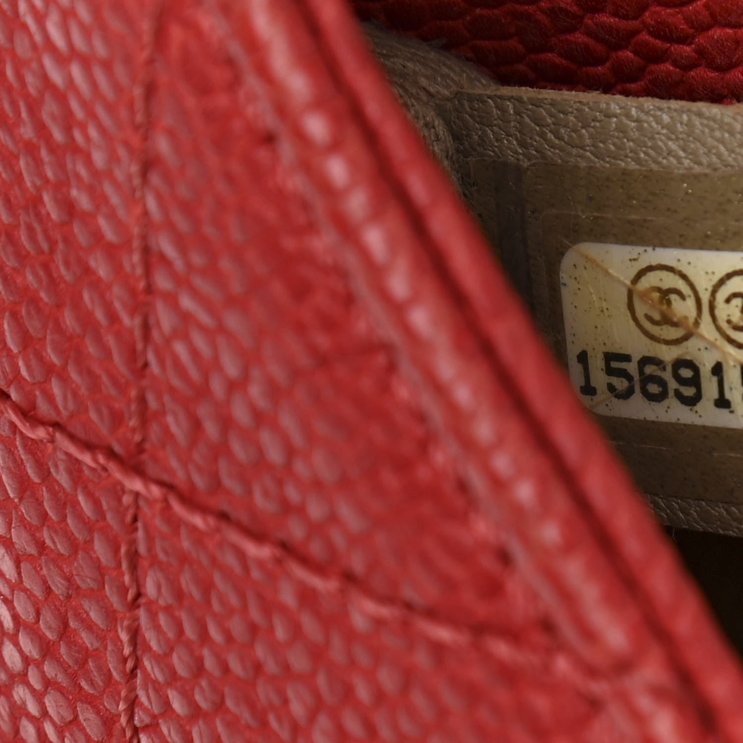 Chanel Caviar Quilted Mini Simply CC Flap Red 9 of 12