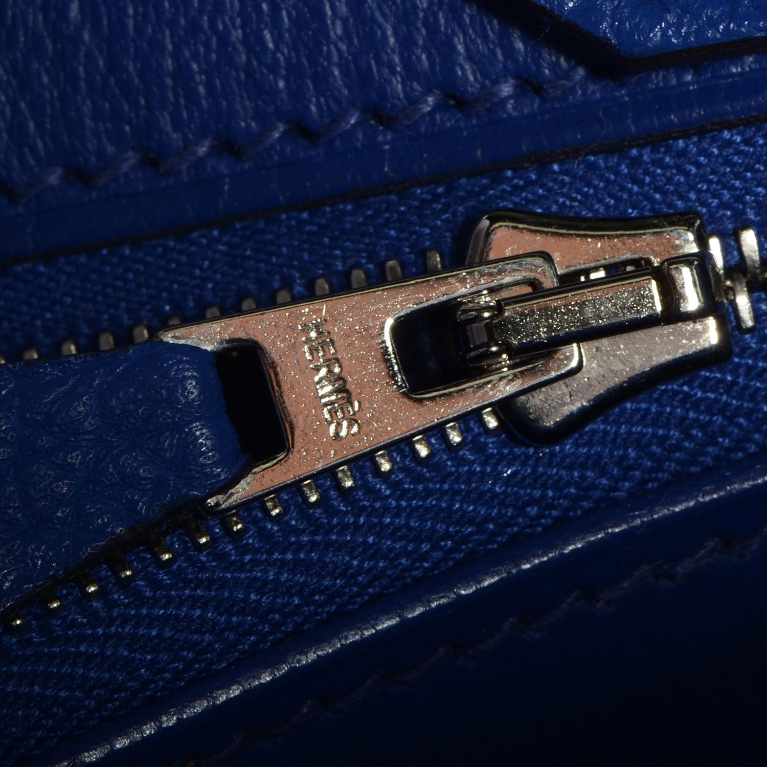 Hermes Togo Birkin 35 Bleu Electrique 15 of 21