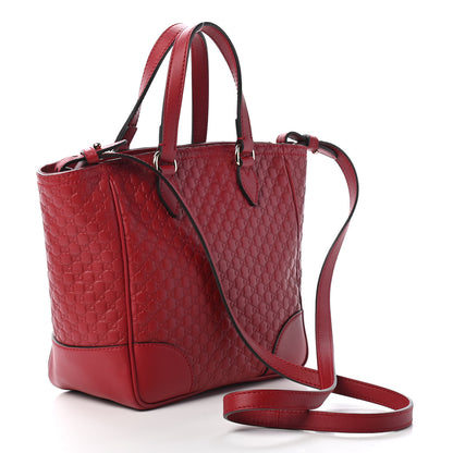 Gucci Microguccissima Small Bree Tote Red 2 of 8