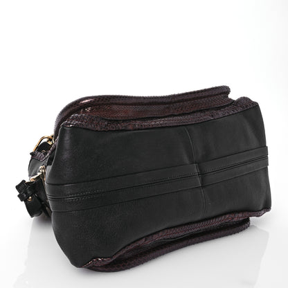 Chloe Snakeskin Medium Paraty Gold Berry 4 of 14