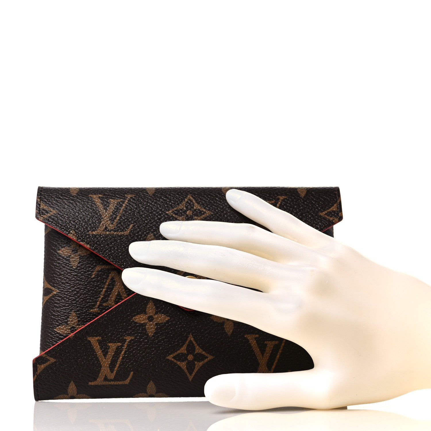 Louis Vuitton Monogram Medium Kirigami Pochette Insert Coquelicot 2 of 8