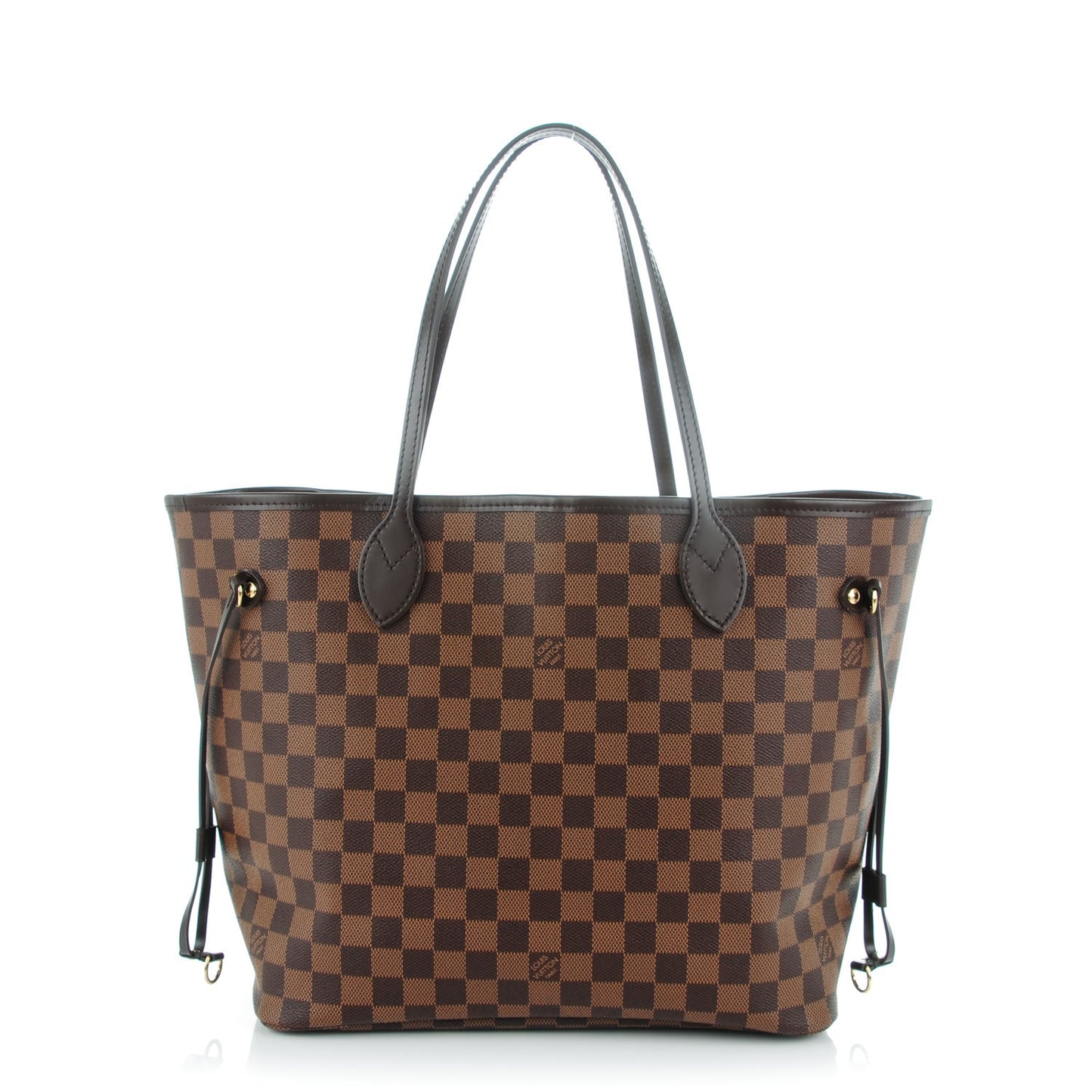 Damier Ebene Neo Neverfull MM Rose Ballerine