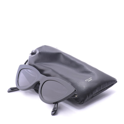 Celine Cat Eye Sunglasses CL4019IN Black 9 of 9