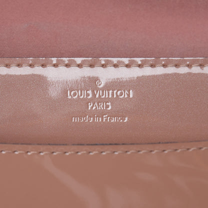 Louis Vuitton Patent Louise New Sobe Clutch Rose Velours 6 of 16