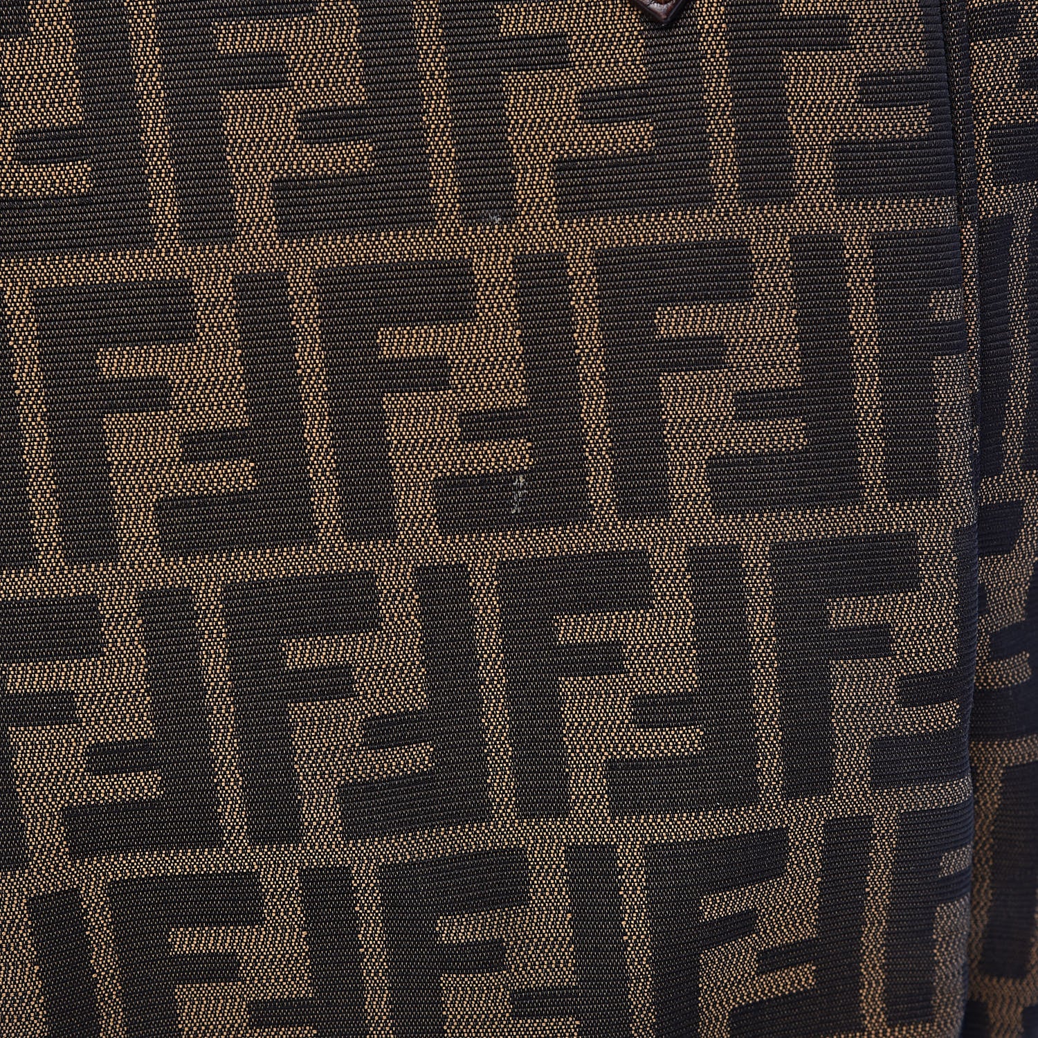 Fendi Zucca Vitello Artic Grande Shopping Tote Tobacco Castagna 12 of 16