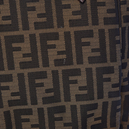Fendi Zucca Vitello Artic Grande Shopping Tote Tobacco Castagna 12 of 16