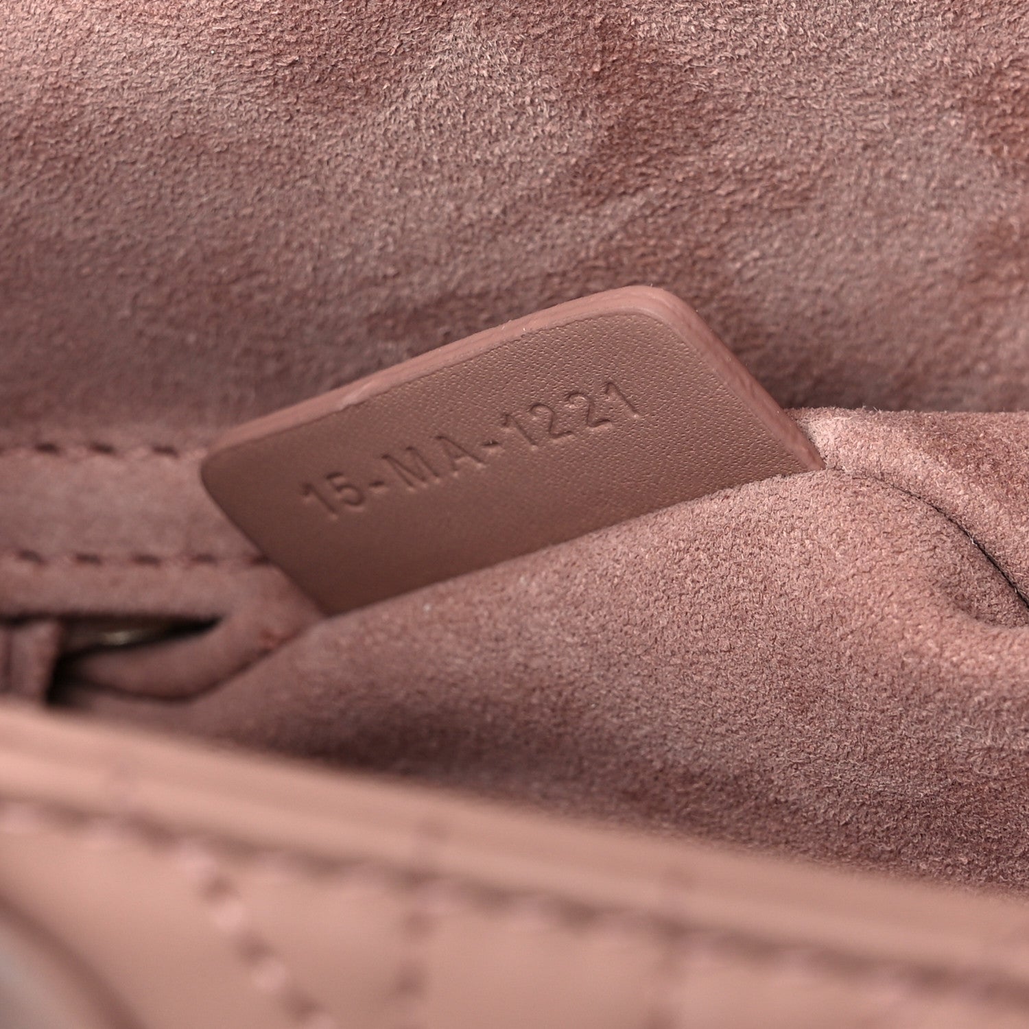Christian Dior Ultra Matte Calfskin Cannage Small My ABCDior Lady Dior Beige 7 of 7