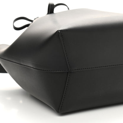 Mansur Gavriel Calfskin Mini Bucket Bag Black Ballerina 8 of 9