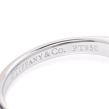 Tiffany Platinum Diamond .39ct Solitaire Engagement Ring 49 5 4 of 5