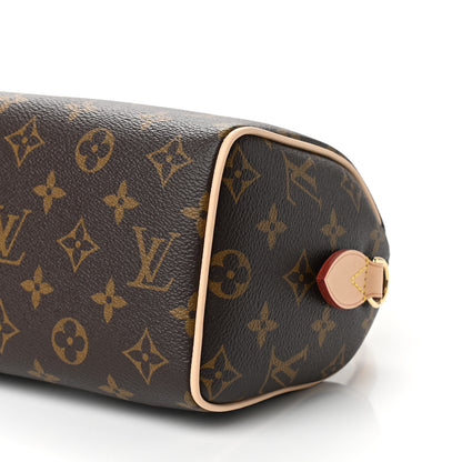 Louis Vuitton Monogram Speedy Bandouliere 20 Black 6 of 8