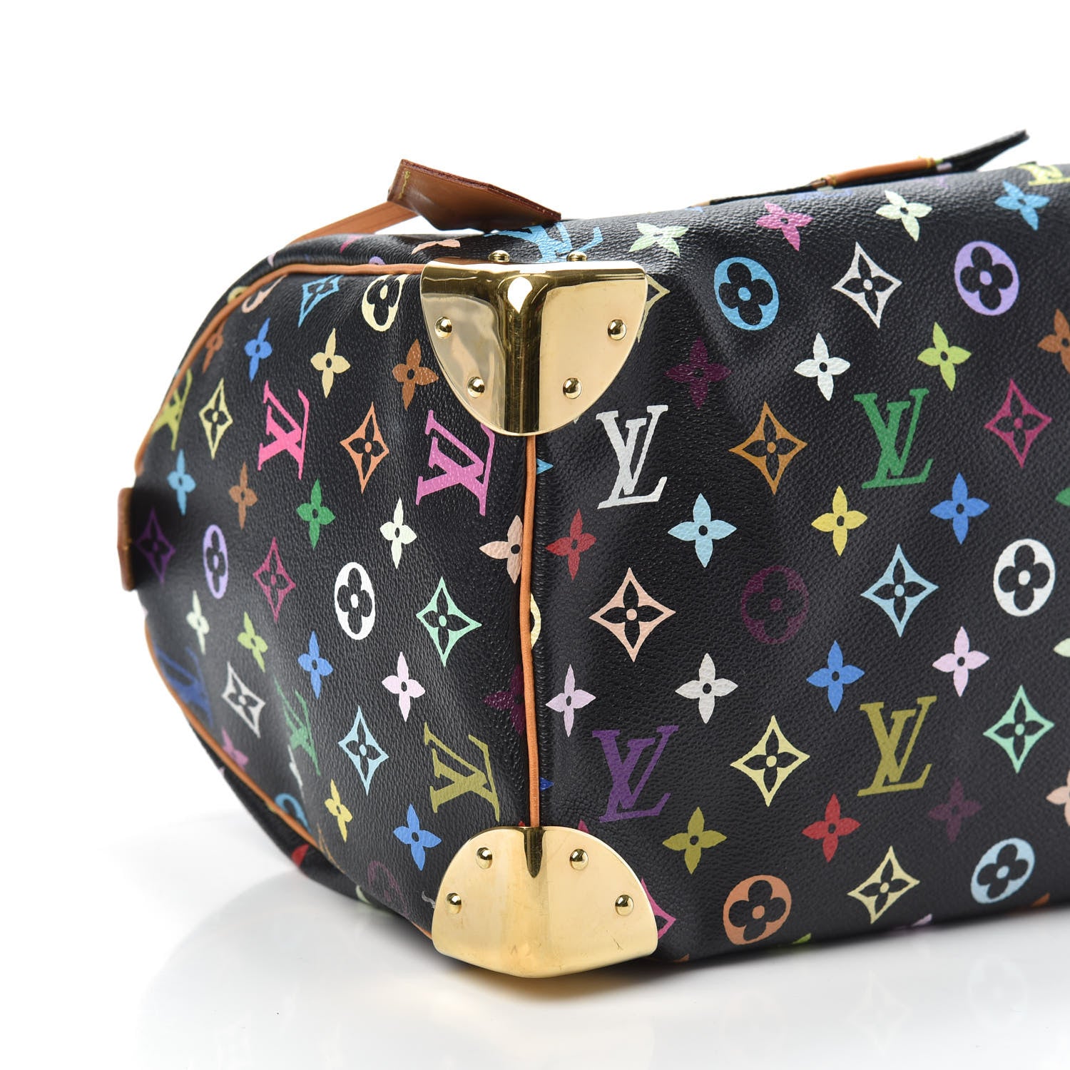 Louis Vuitton Monogram Multicolor Speedy 30 Black 8 of 9