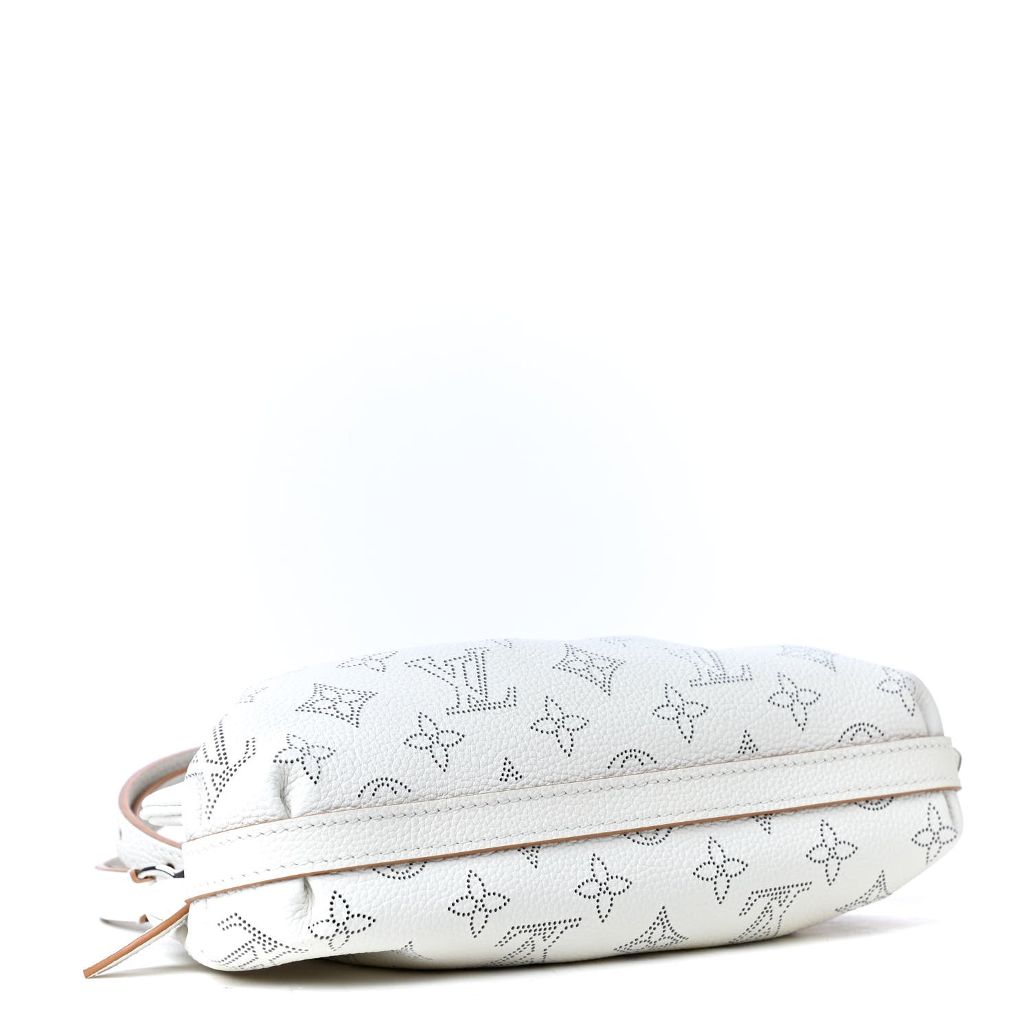 Louis Vuitton Mahina Scala Mini Pouch Snow White Arizona Beige 5 of 8