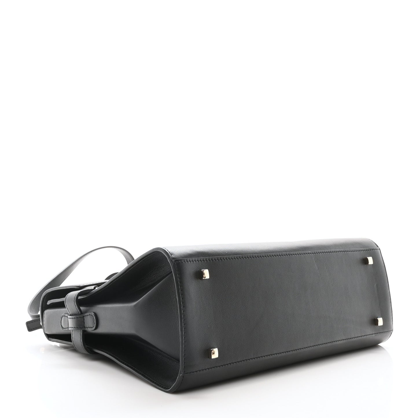 Smooth Calfskin GM Tempete Satchel Black