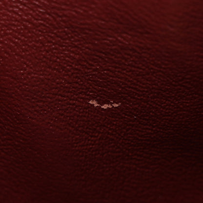 Chanel Lambskin Quilted Medium Double Flap Burgundy 16 of 16