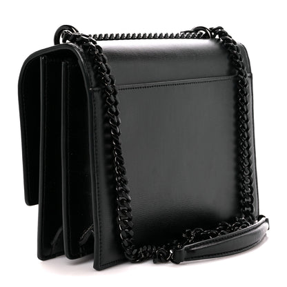 Saint Laurent Calfskin Medium Monogram Monochrome Sunset Black 3 of 13